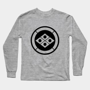 Takeda Clan Crest (Heather version) Long Sleeve T-Shirt